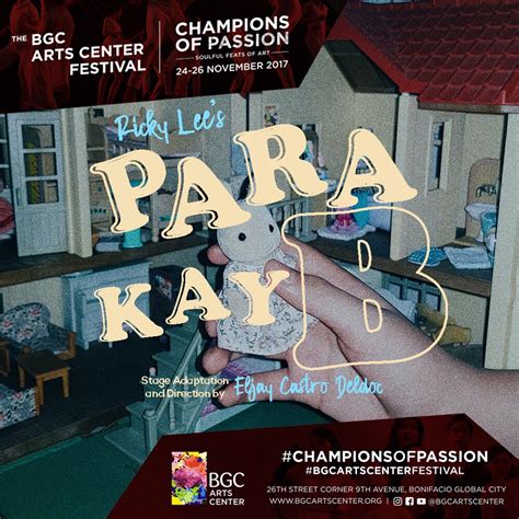 Para Kay B (Chamber Theatre Script) (adaptation).